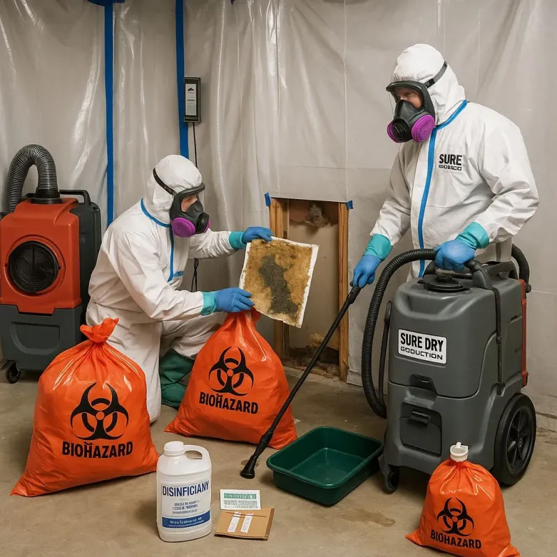 Contaminated Water Handling Protocols process in Bellingham, MA