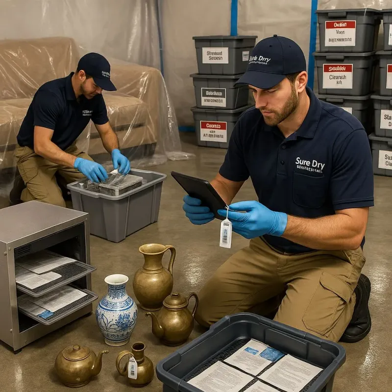 Content Protection and Restoration process in Bellingham, MA