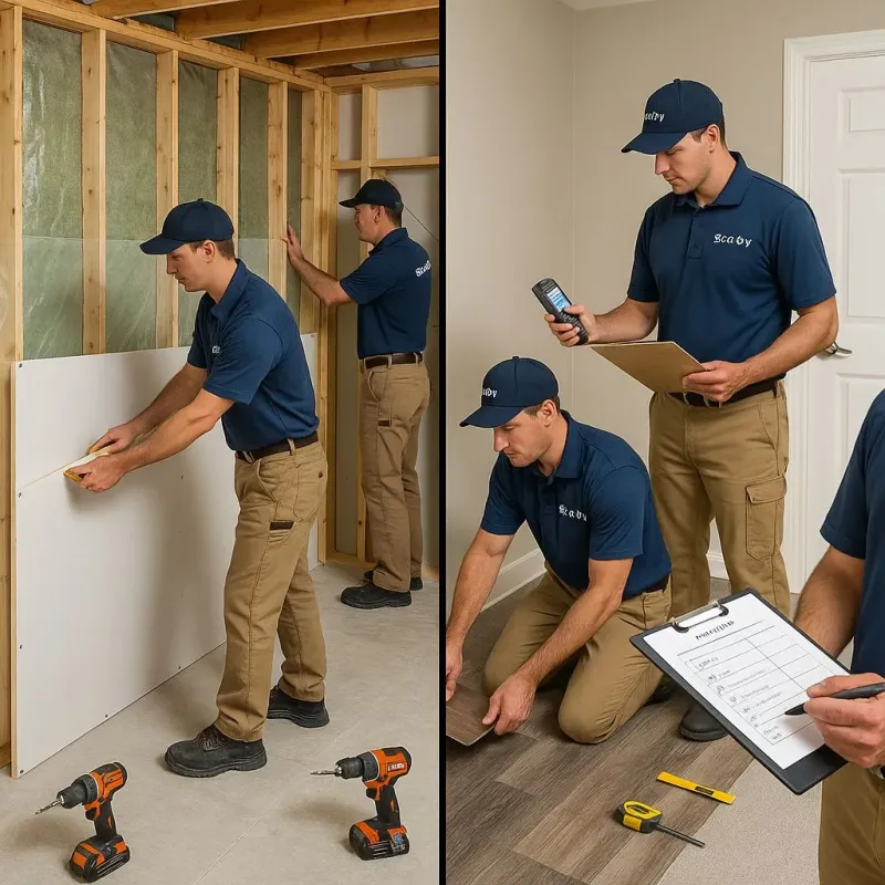 Repairs and Reconstruction process in Bellingham, MA