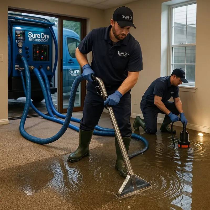 Water Extraction and Removal process in Bellingham, MA